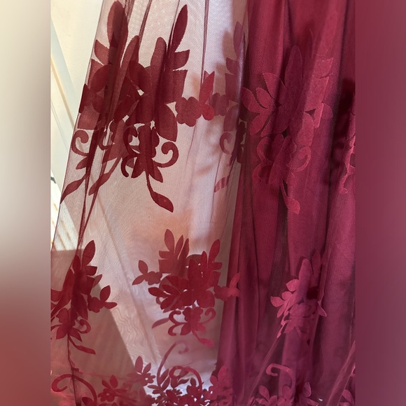 Maxi Red Formal Dress - Picture 3 of 5